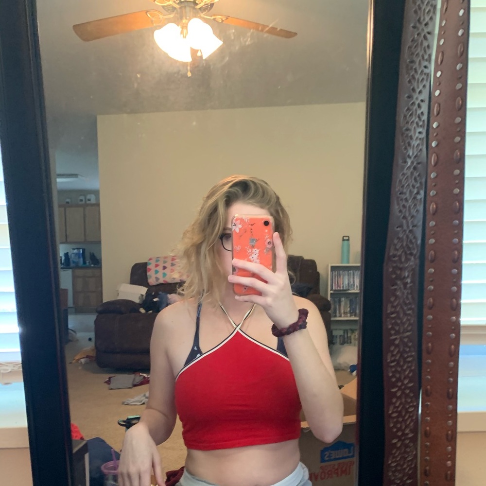 Forever21 halter crop top